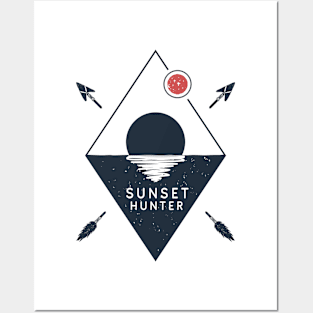 Sunset Hunter Posters and Art